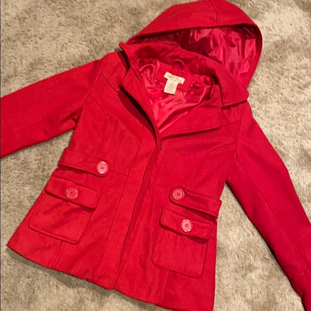 Paris blue medium coat